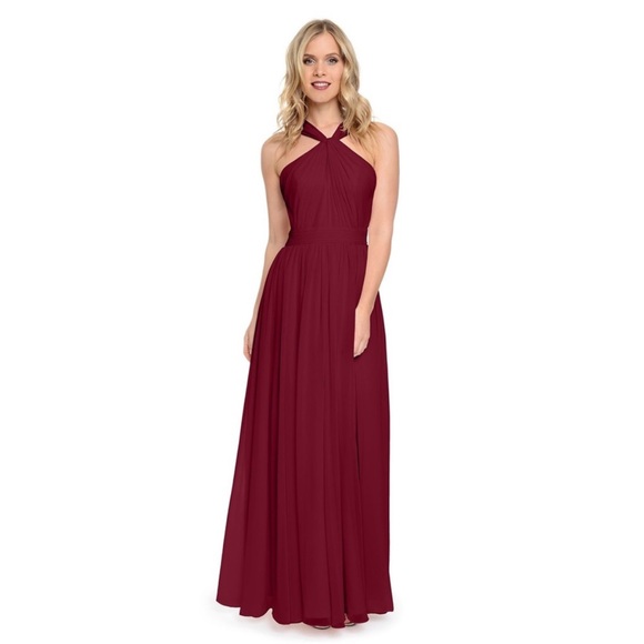 Weddington Way Cora Maxi Dress in Cabernet, Size 4 - Picture 1 of 10